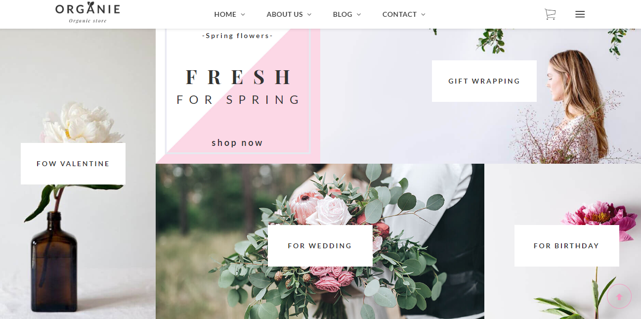 Organie - 花卉主题