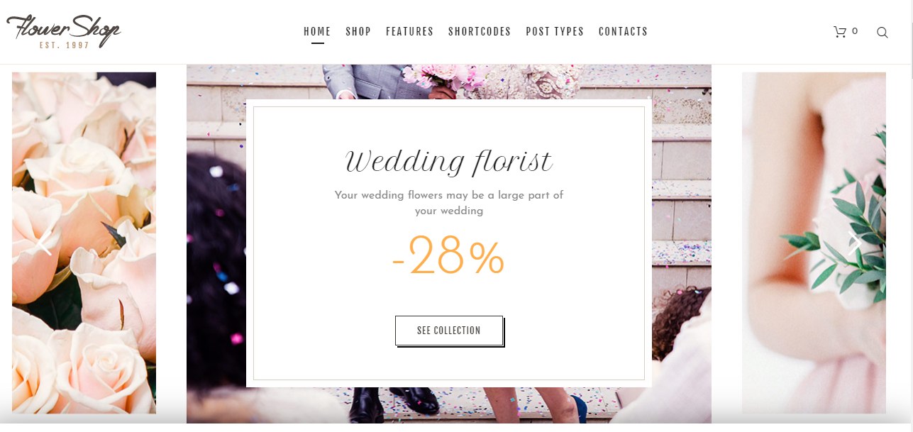 花店设计美观、独特、灵活