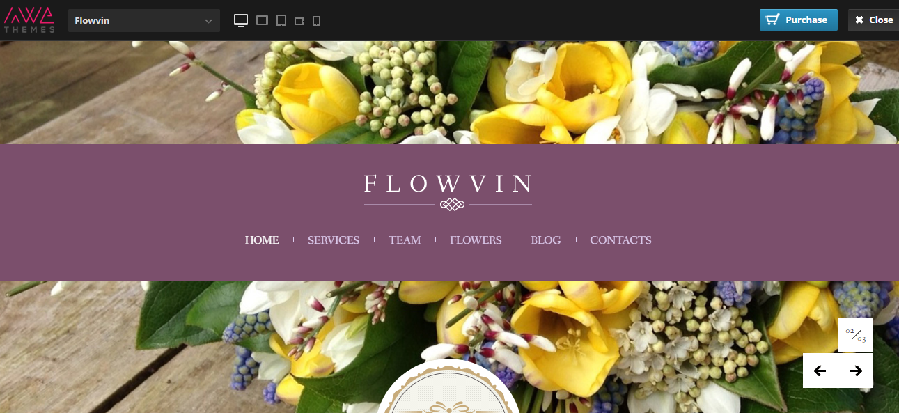 FlowVin - 经典、温柔、浪漫风格的主题