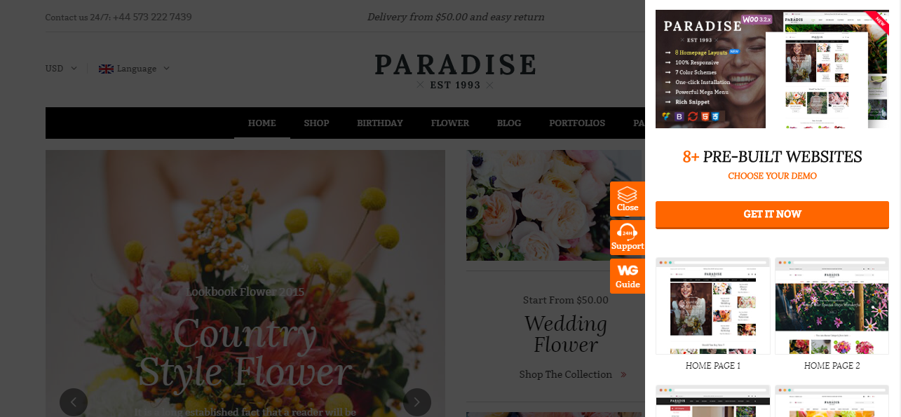 天堂——一个引人注目的主题