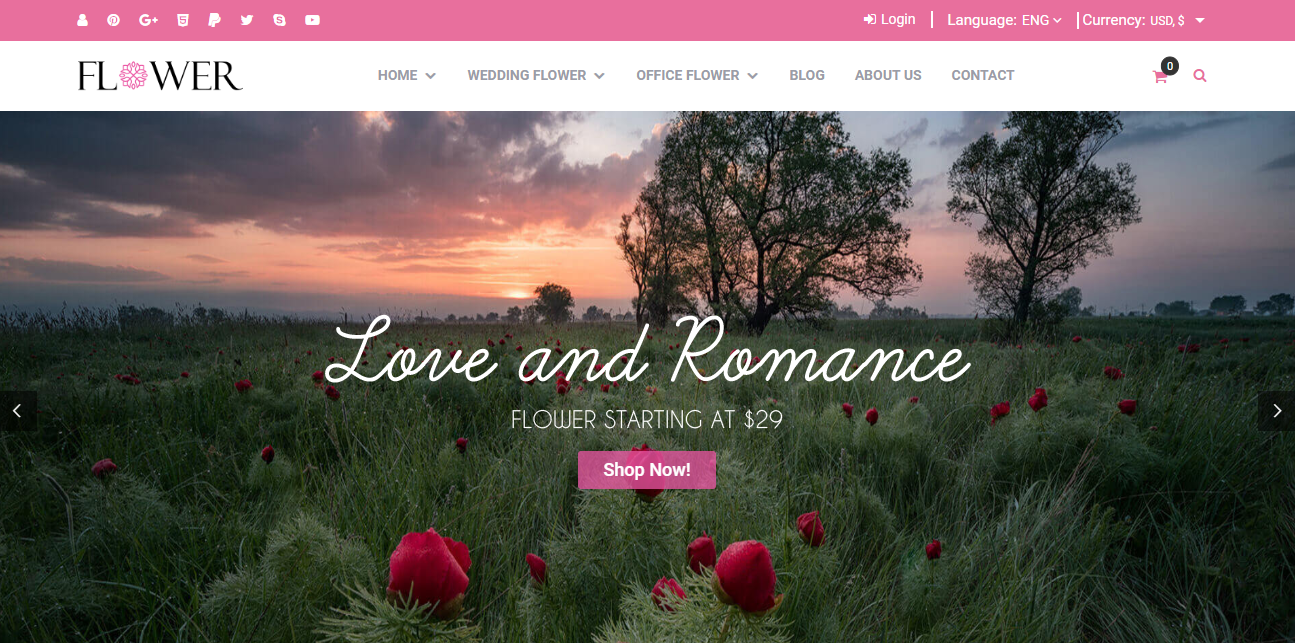 创意花 - Woocommerce WordPress 主题