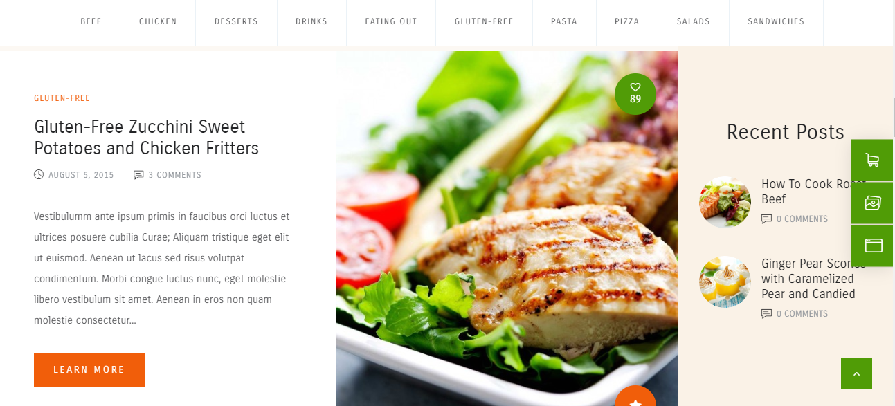 五香博客 - 帶有漂亮模板的主題