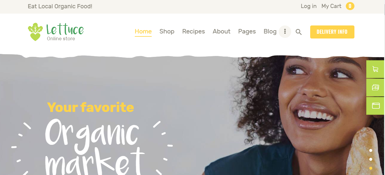 生菜 - 最好的 wordpress 主題