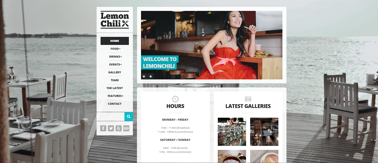 LemonChili - Thema mit eingängigem Stil