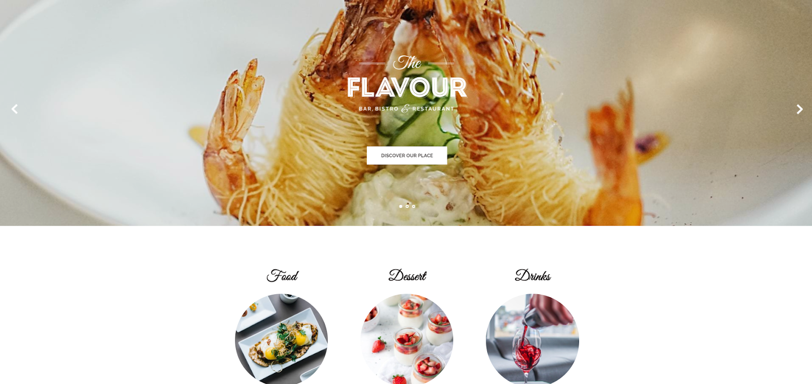 The Flavour - WordPress-Themes für Restaurants