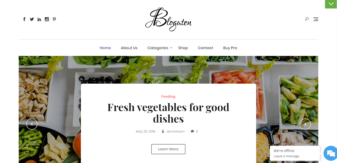 음식 블로거를 위한 Bloguten