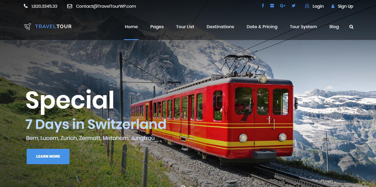 Turul de călătorie este o alegere minunată pentru tine