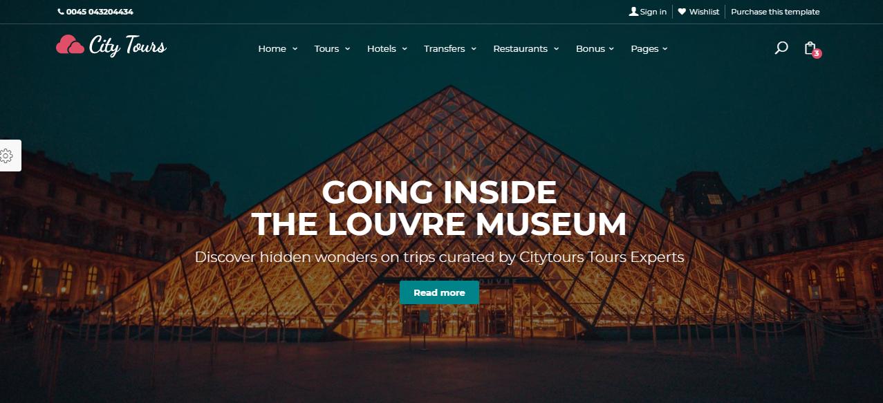 CityTour - o temă cu mult conținut diferit