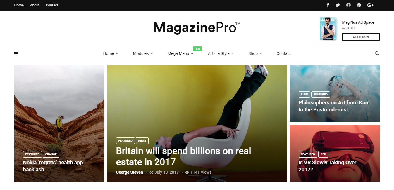 MagPlus es un tema compatible con GDPR