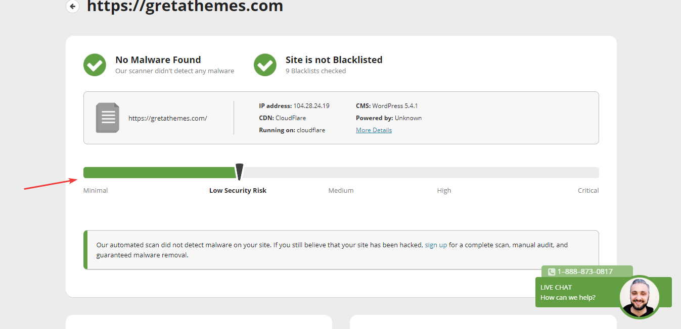 Verificați dacă site-ul dvs. este sau nu pe lista neagră a site-ului