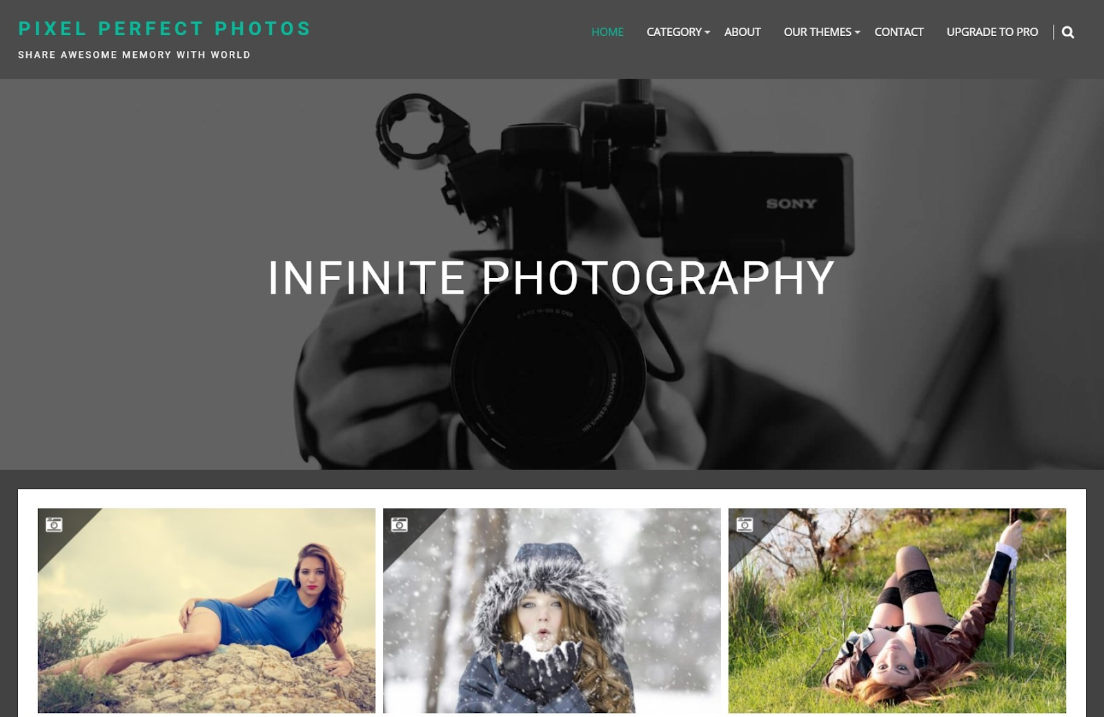 Nieskończona fotografia jest prosta, ale bardzo skuteczna.