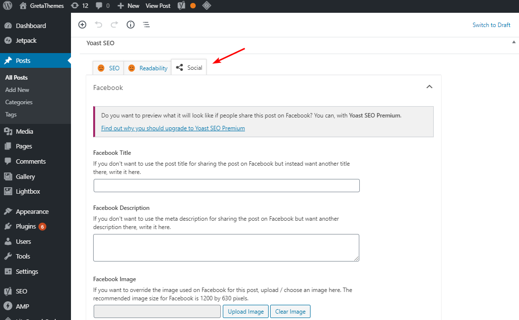 Yoast SEO로 소셜 채널에 표시되는 게시물을 최적화할 수 있습니다.