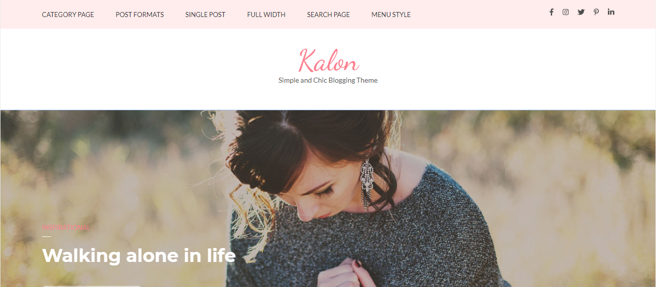 Kalon - элегантная свадебная тема WordPress с чистым и современным дизайном.