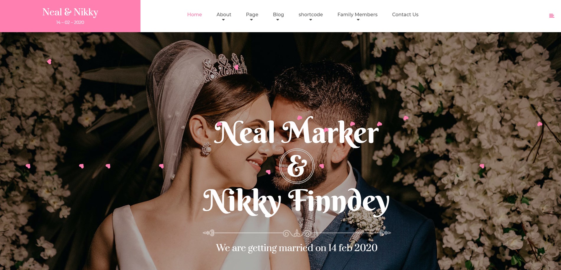 Vivah Royal Wedding можно использовать для свадебных приглашений, личного портфолио, чтобы показать любовное путешествие или даже семейных торжеств.