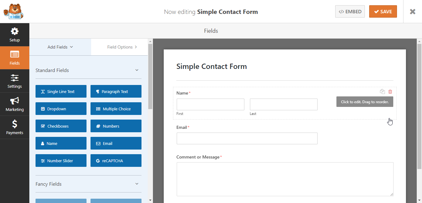 Ce plugin de formulaire WordPress de création de page par glisser-déposer est très facile à utiliser