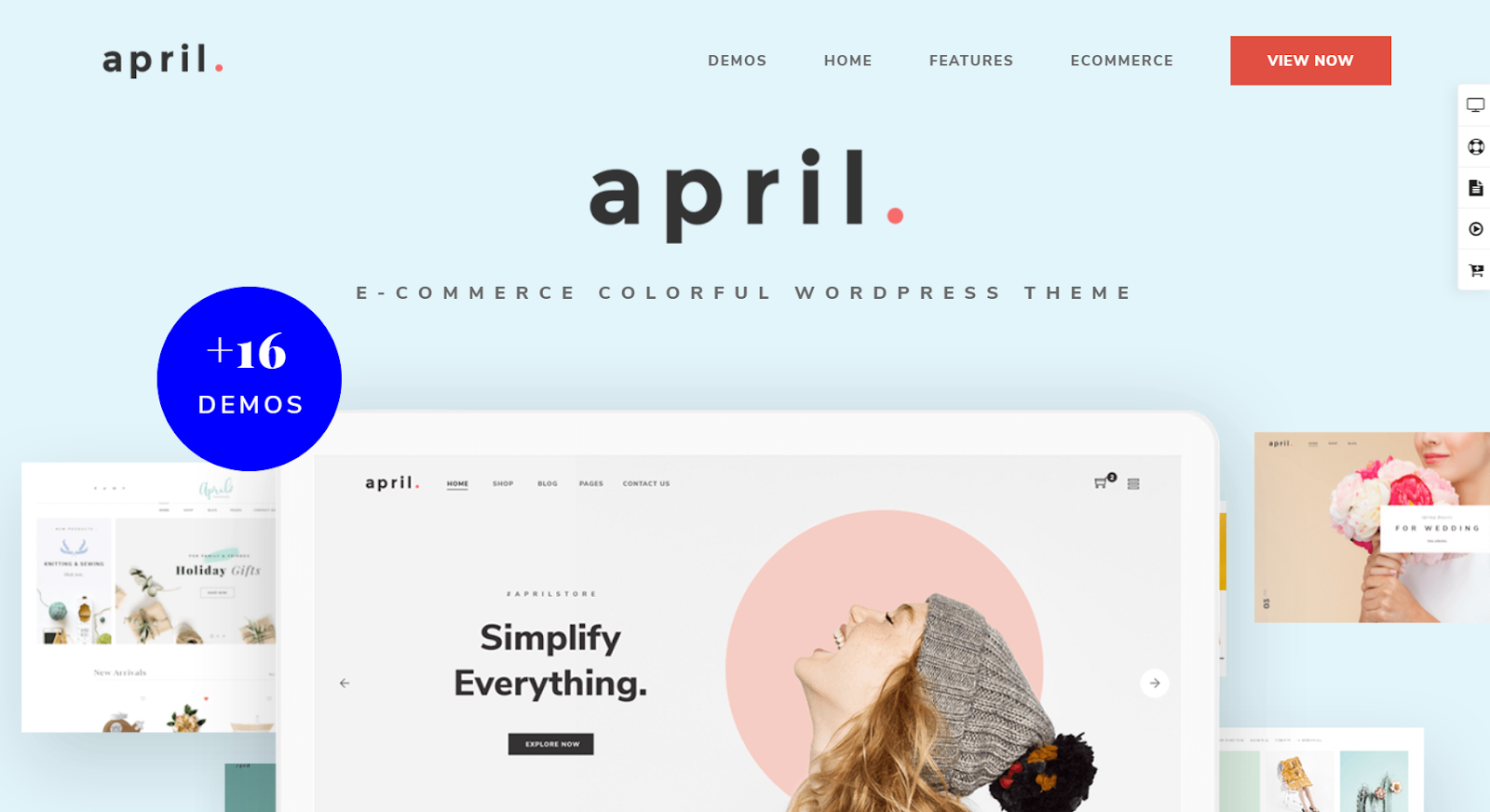 Ten motyw WordPress dla sklepu z modą jest pełen osobowości.