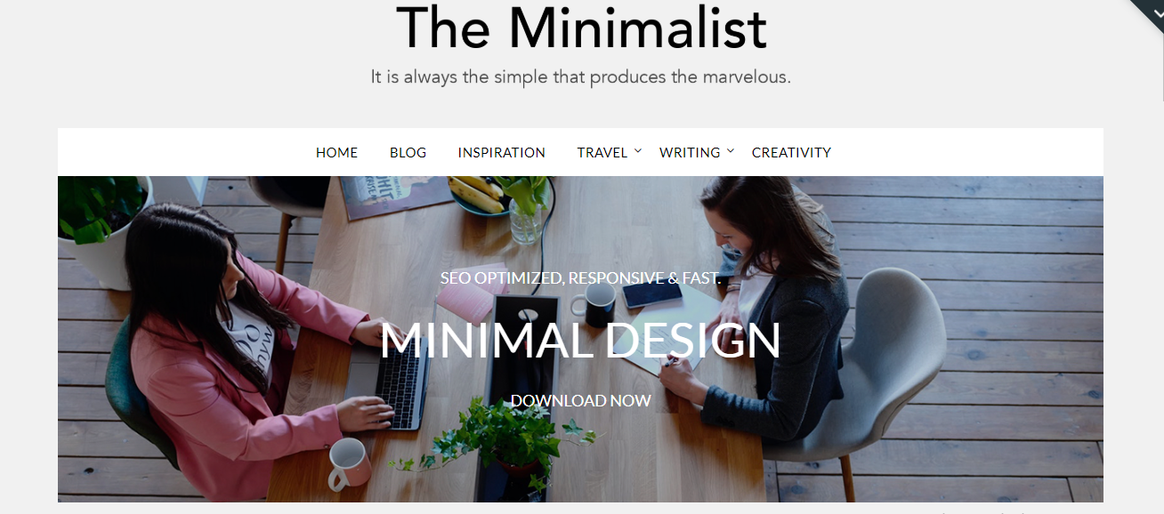 El último tema de nuestra colección es FlatMagazinews que tiene un diseño bien organizado, limpio y clásico.