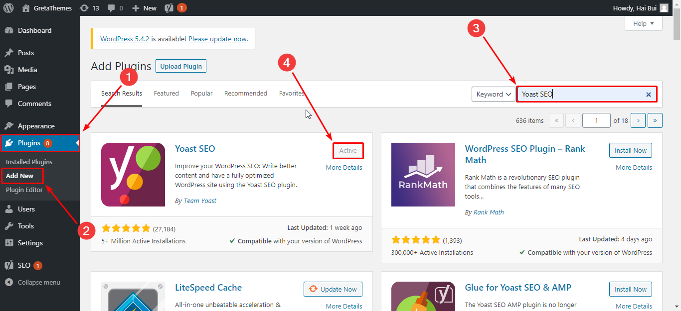 قم بتثبيت Yoast SEO لإرسال موقع الويب الخاص بك إلى Google