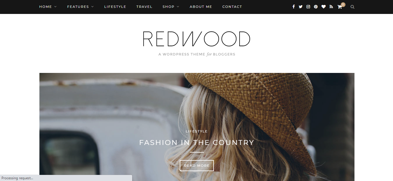 Redwood ist ein klassisches Premium-Theme, das für jeden Blogger entwickelt wurde.
