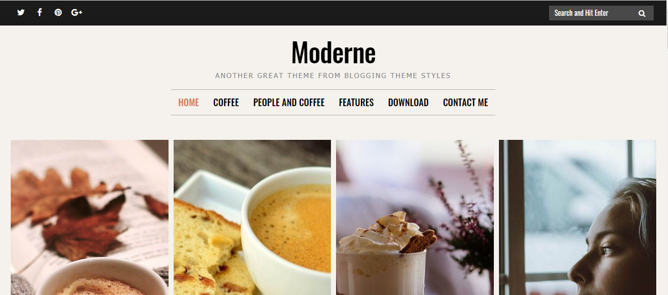 Moderne con un concepto de diseño moderno único te ayuda a contar historias inspiradoras que hacen que los lectores se sientan felices, vibrantes y llenos de energía.