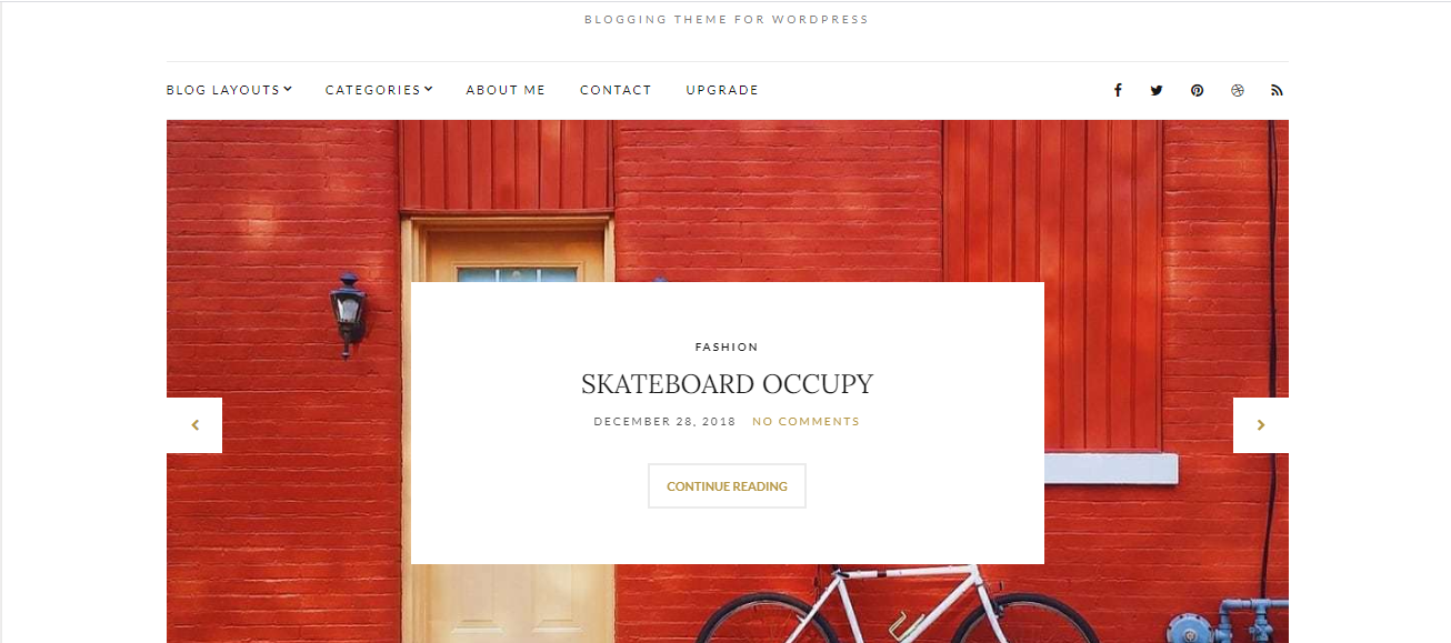 Olsen Light es un tema de blog gratuito que tiene un diseño moderno y elegante