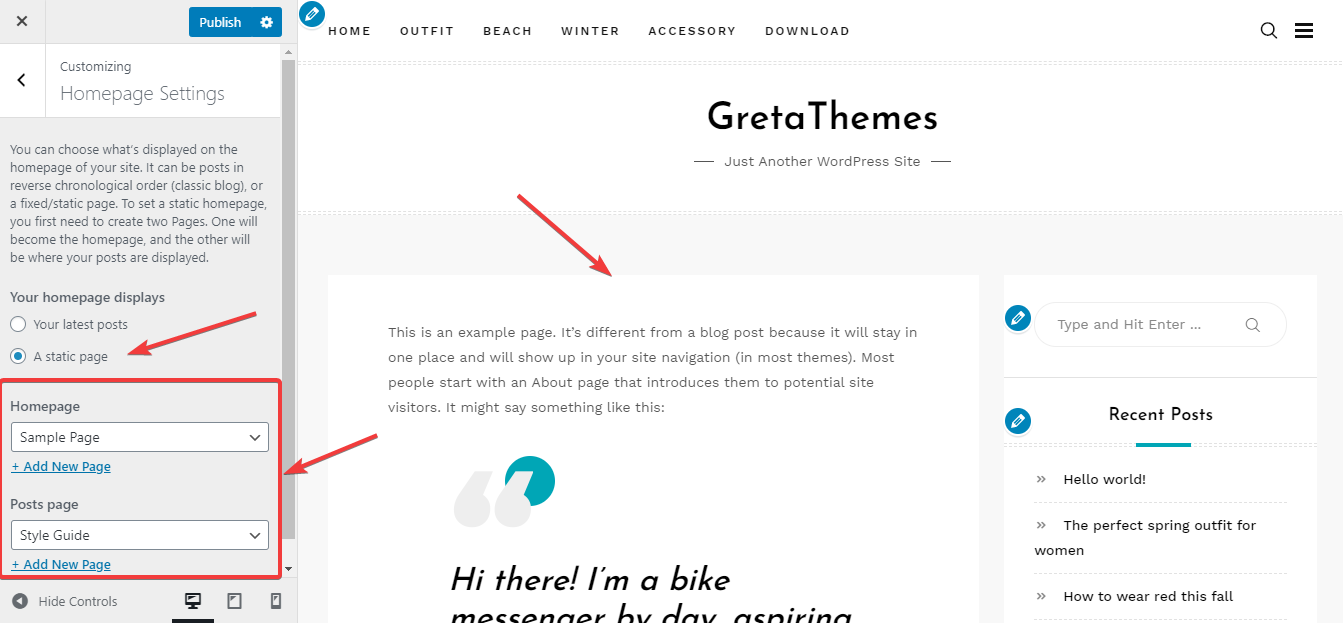 Прочтите руководство по теме, чтобы узнать, как настроить другие параметры.