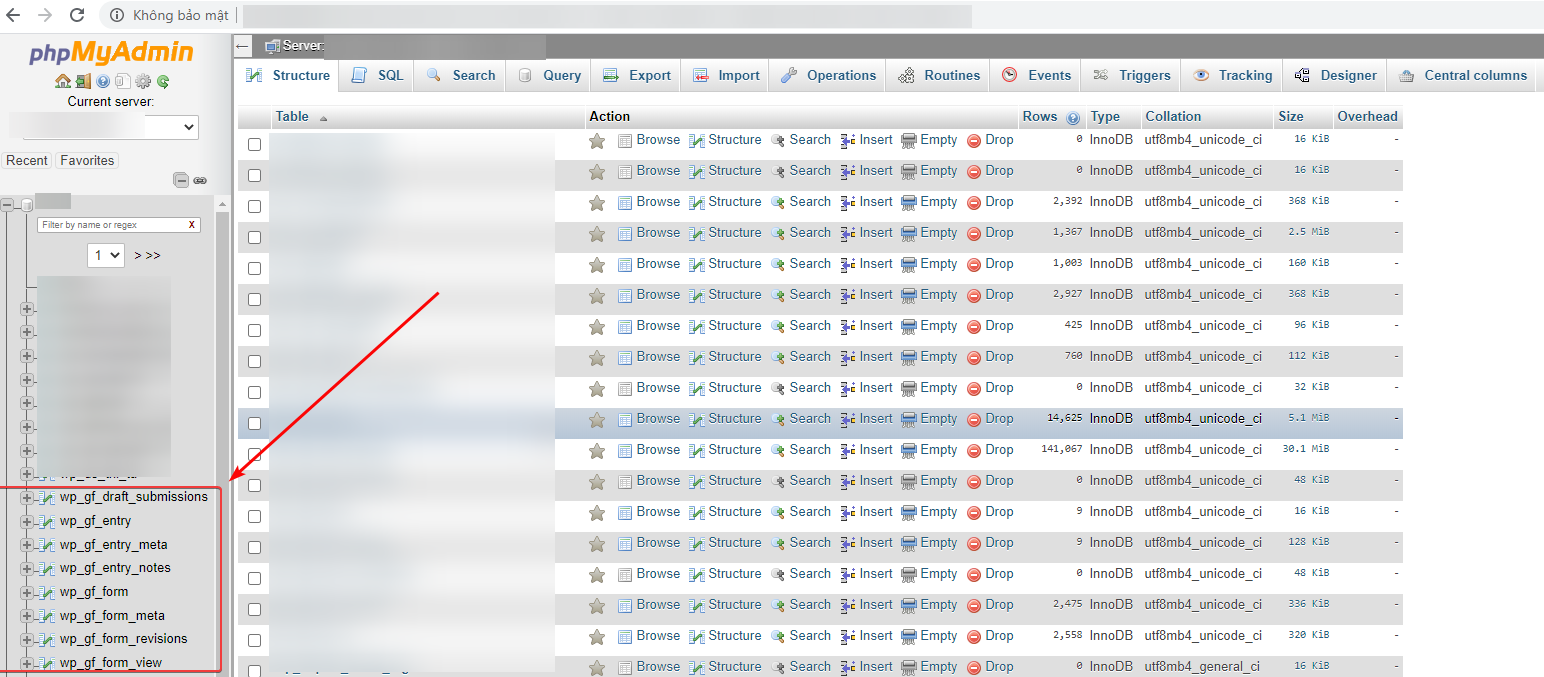 Supprimez les données générées automatiquement par le plugin.
