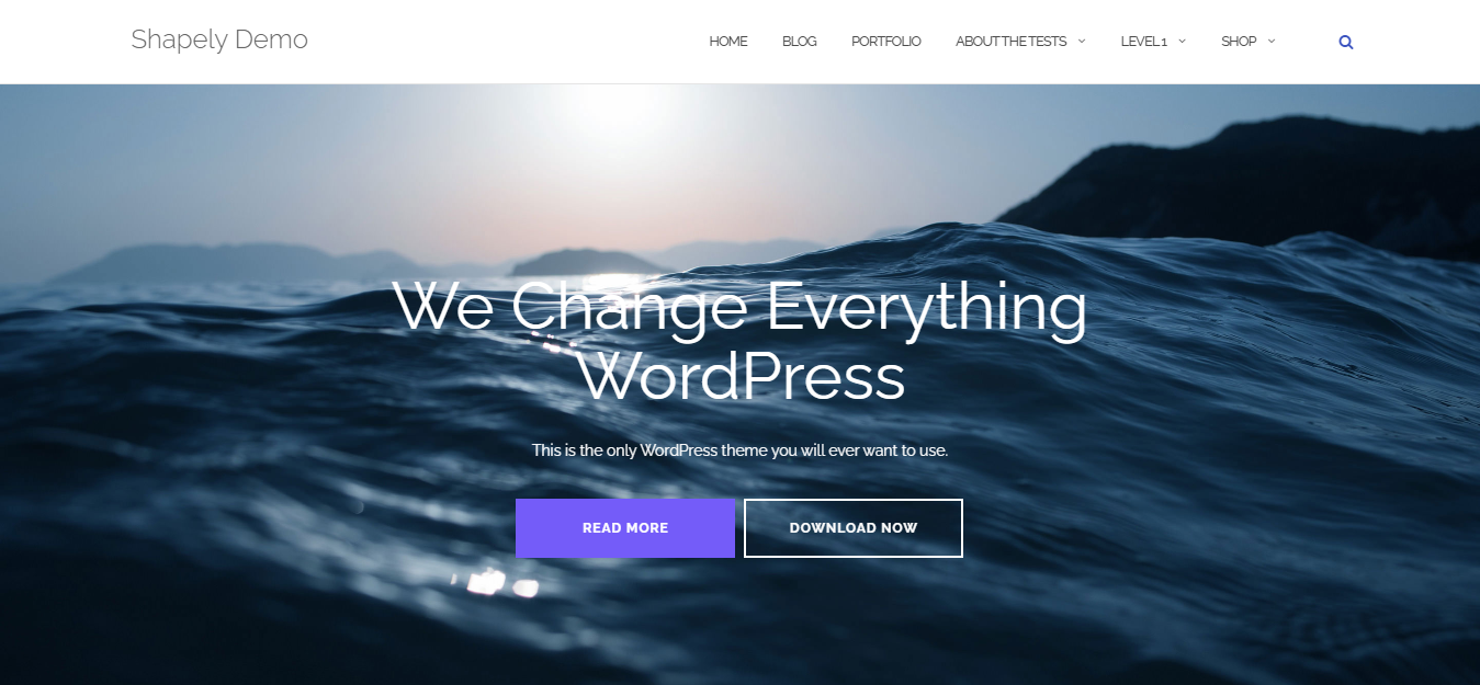 Thèmes WordPress de parallaxe gratuits et bien pensés.