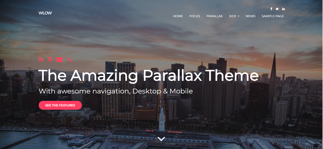 Wlow est un thème remarquable avec un style spacieux et aéré.