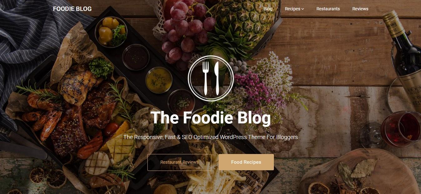 Foodie Blog는 현대적이고 최소한의 WordPress 스타일 테마입니다.
