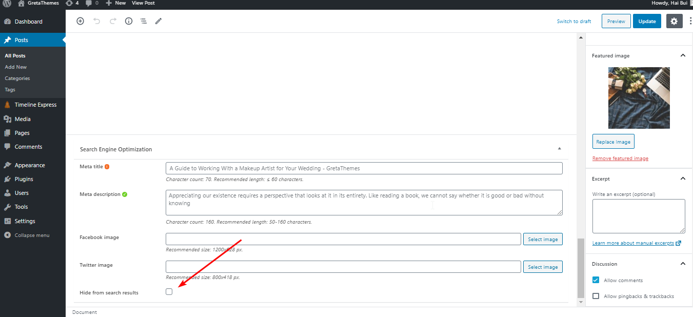 Optimiser le contenu de chaque article/page pour le référencement