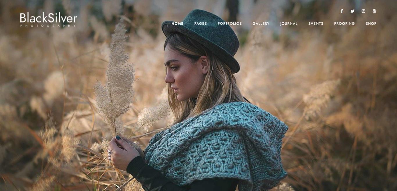 Black Silver este o temă WordPress frumoasă de fotografie minimalistă pentru a vă prezenta lucrările.