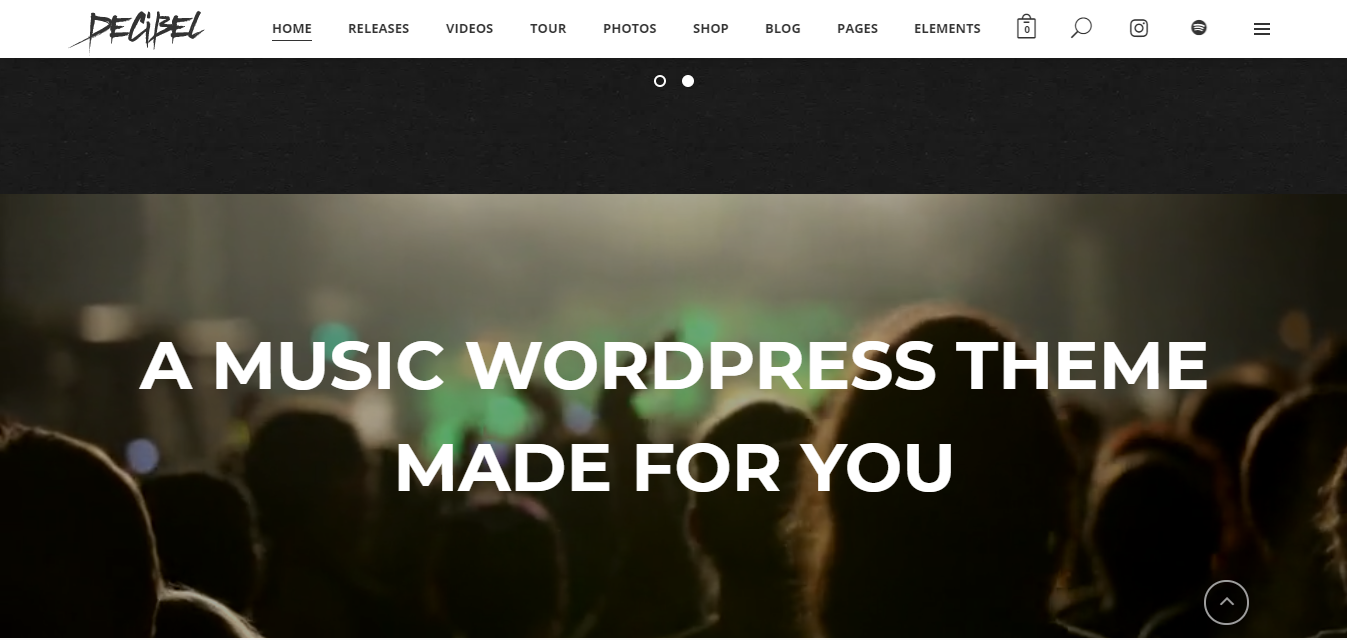 デシベルは、音楽業界に特化したプレミアムWordPressテーマです。