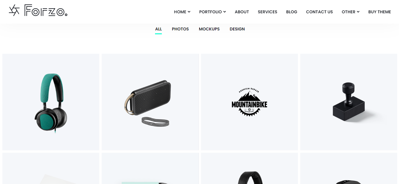 Forzo - это креативная, красивая и минималистичная тема WordPress для портфолио креативных бизнес-агентств.