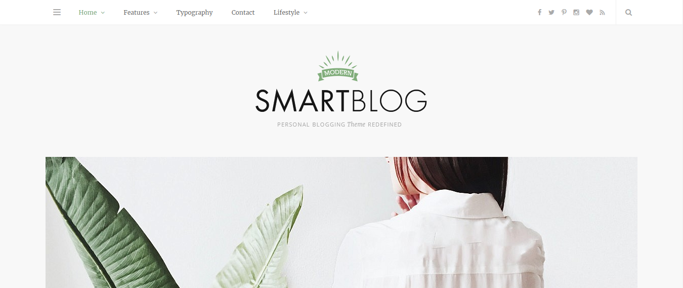 Smart Travel Blog, seyahat blogları için son derece alakalı modern ve minimalist bir blog temasıdır.