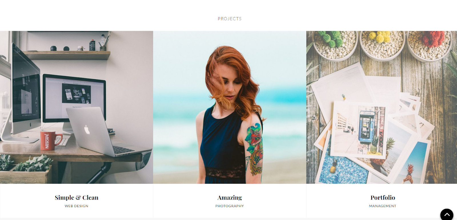 Portofolio Bersih adalah tema portofolio gratis, sederhana, minimalis