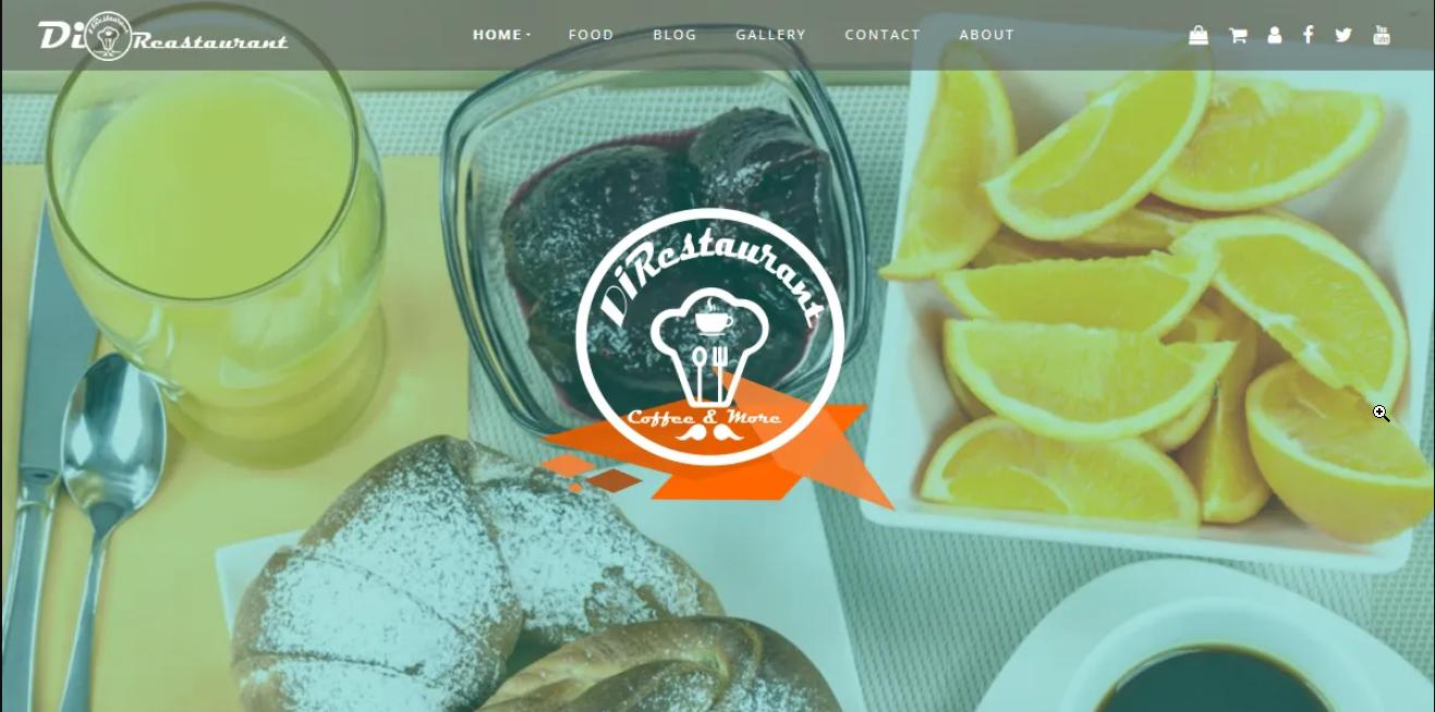 Di Restaurantは、美しくクリエイティブでモダンなデザインの無料のWordPressテーマです。