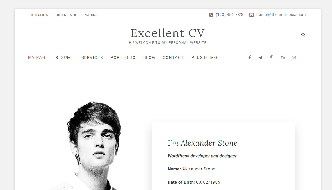 Excellent est un thème WordPress flexible et polyvalent.