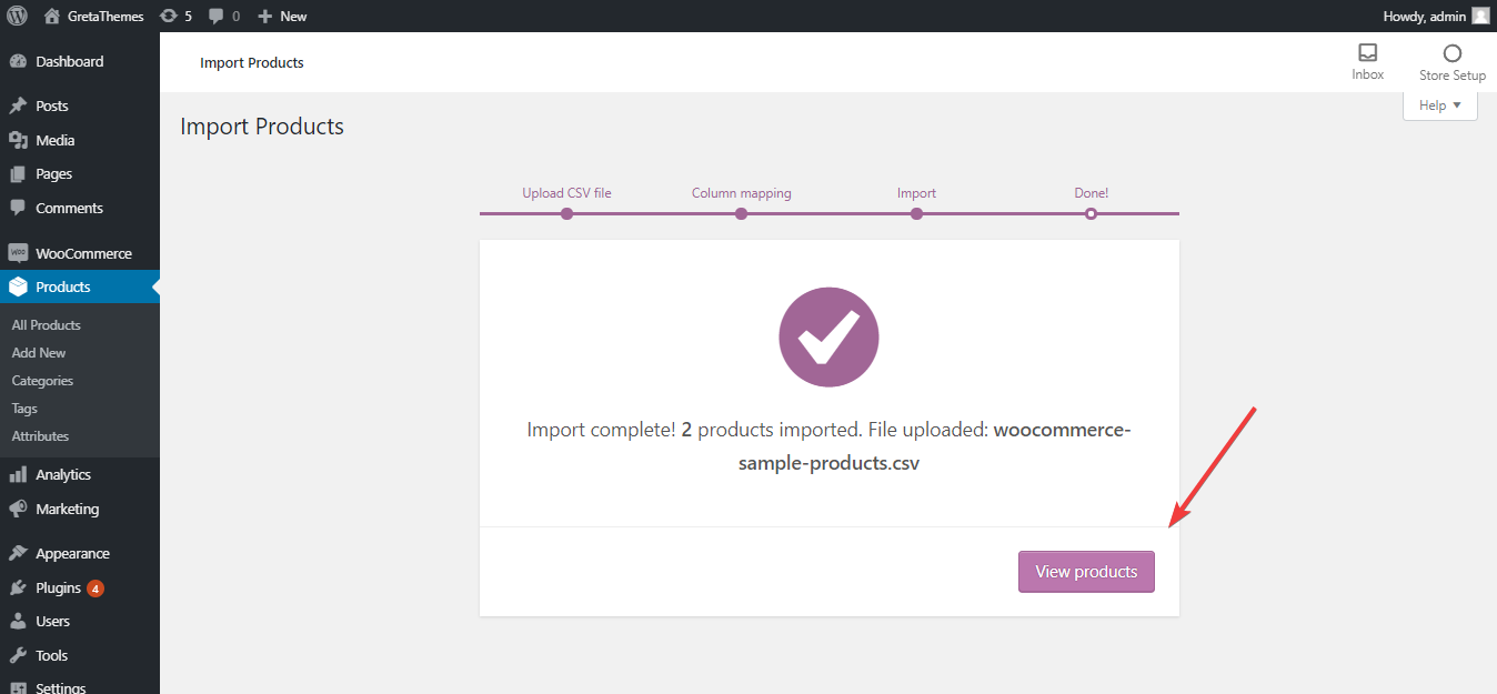 voir les nouveaux produits WooCommerce