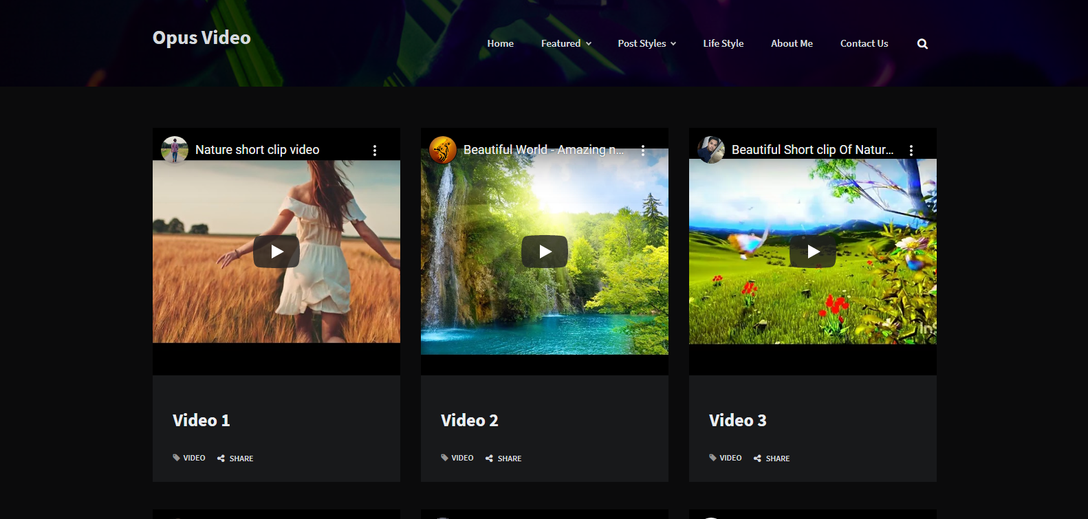 Opus Blog - это бесплатная музыкальная тема WordPress, созданная для всех блоггеров.