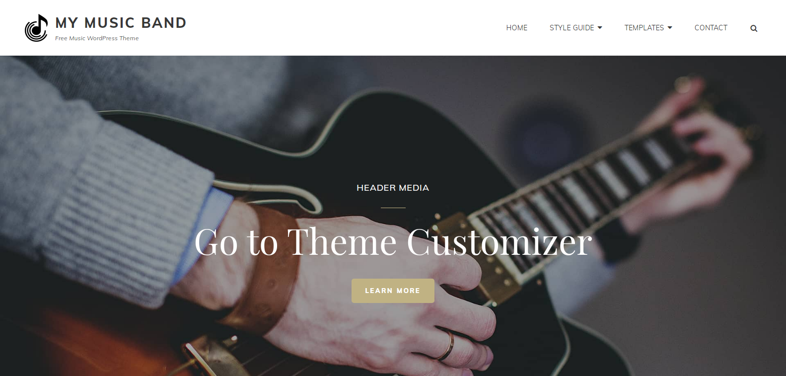 My Music Band - это бесплатная тема блога WordPress, уникальная, многоцелевая и созданная для художников.