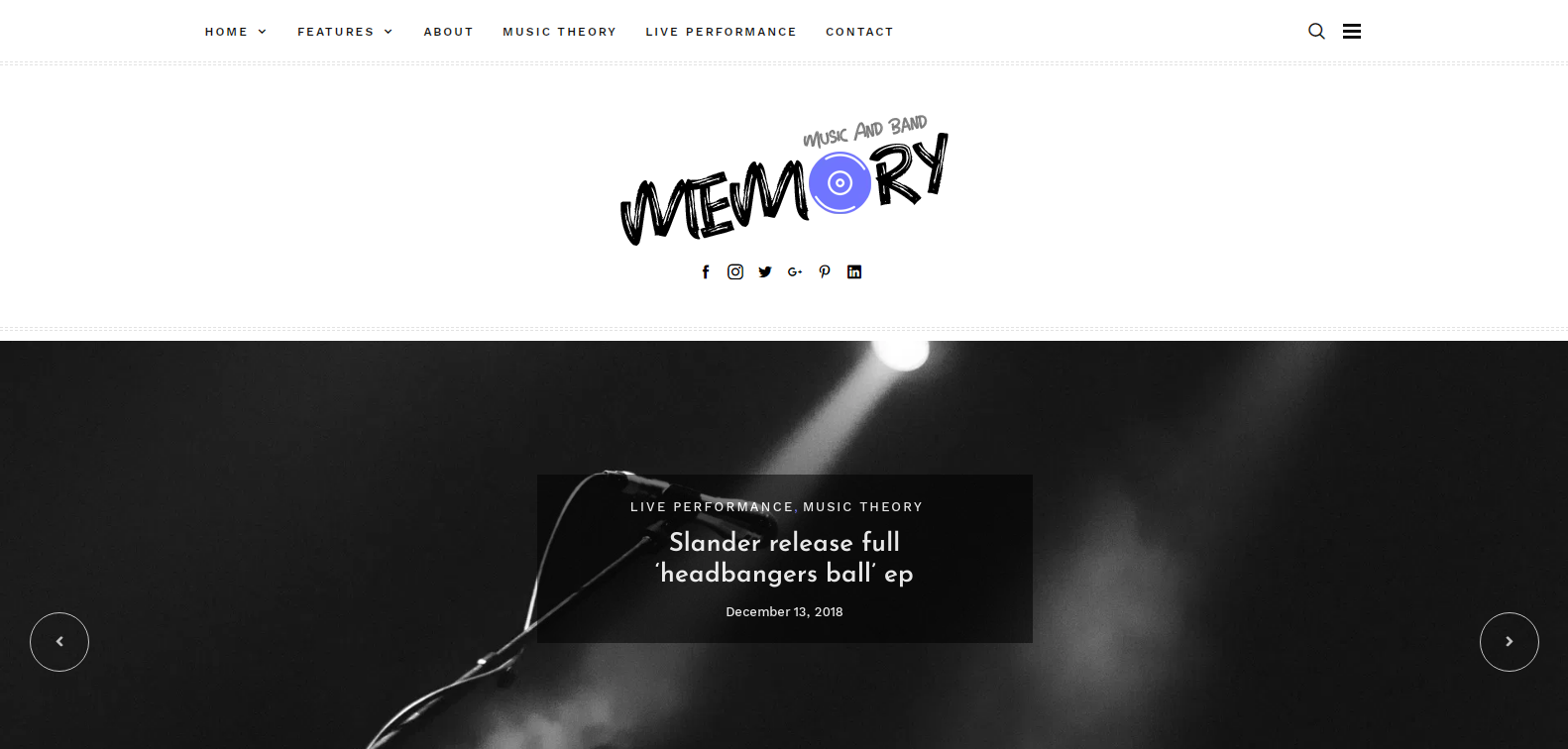 Memory - это бесплатная тема для блога, которая предлагает разнообразный, молодой и элегантный дизайн.