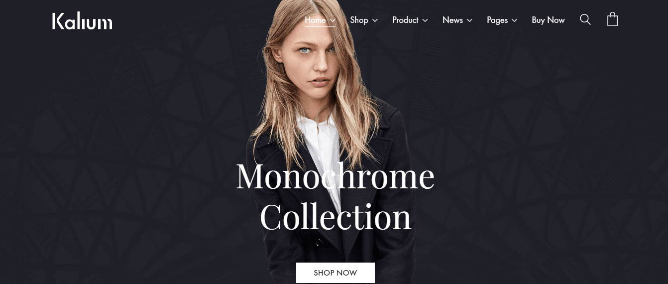 Kalium - это минималистичная и современная тема WordPress.