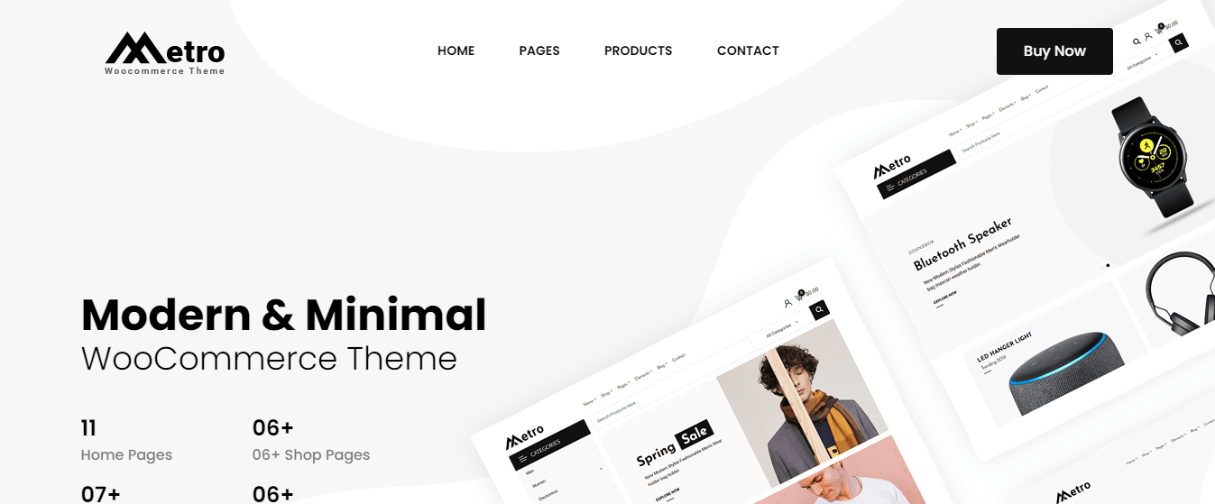 Metro - это комплексные и гибкие темы WordPress.