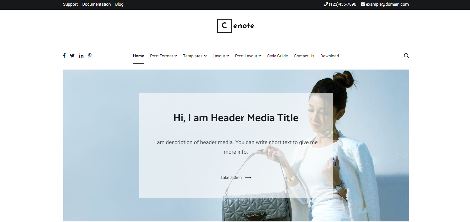 Cenote est un thème WordPress gratuit et convivial pour le référencement qui apporte une sensation de paix et de confort.