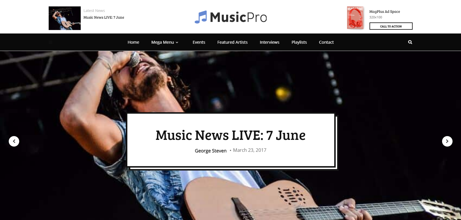 MagPlus هو موضوع متميز مع الكثير من التخطيطات.