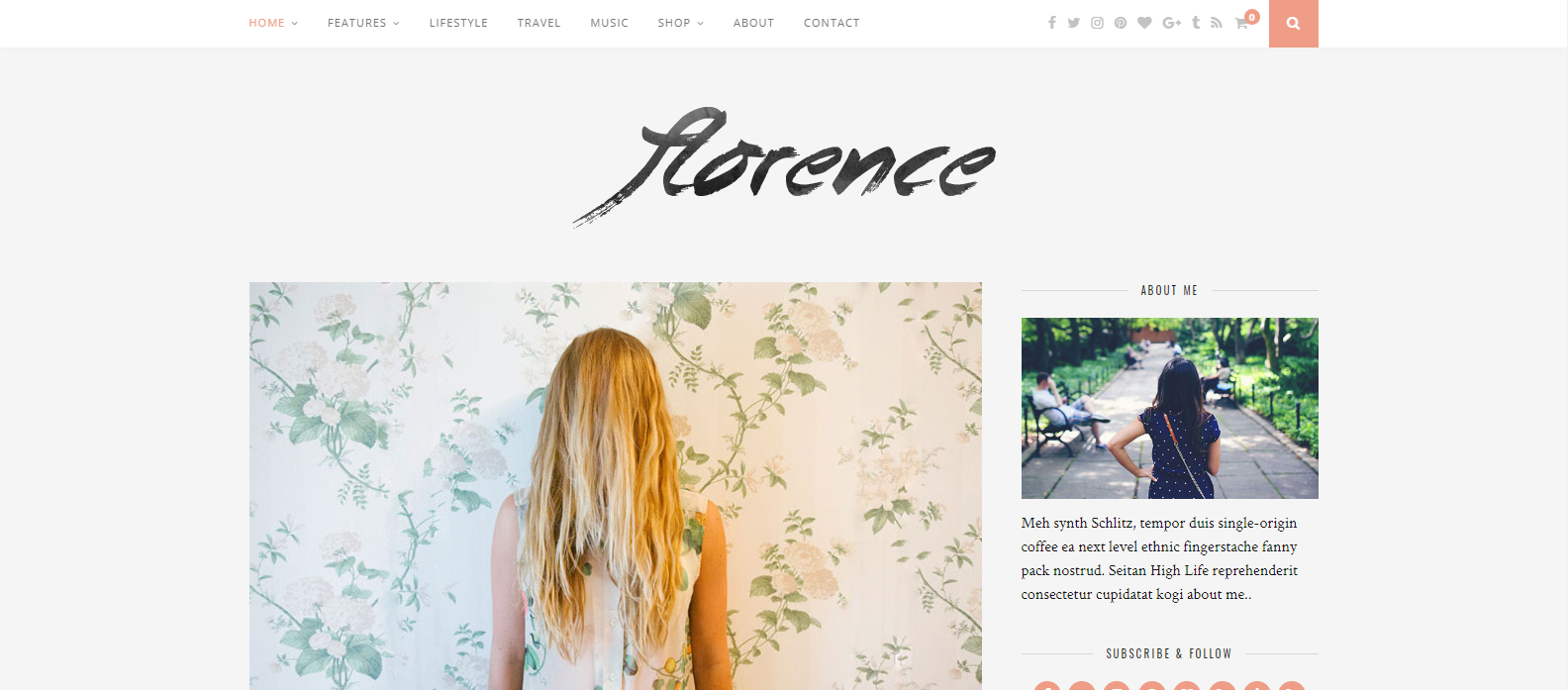 فلورنسا هو موضوع WordPress يمنحك مظهرًا بسيطًا ونظيفًا لجعل كل معجبي الموسيقى الجيدة يسقط رأسًا على عقب.