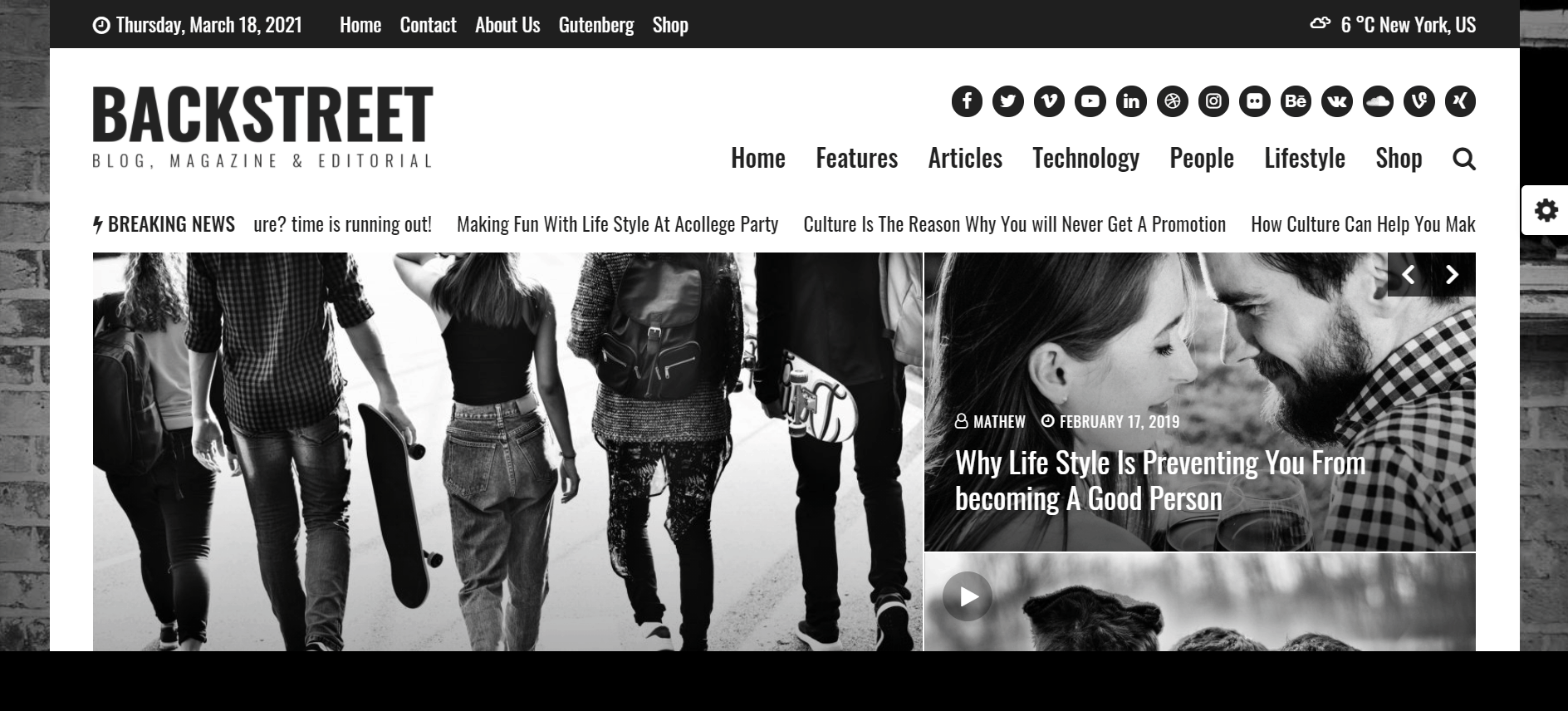 新聞自動收報機在標題 WordPress 網站中運行。