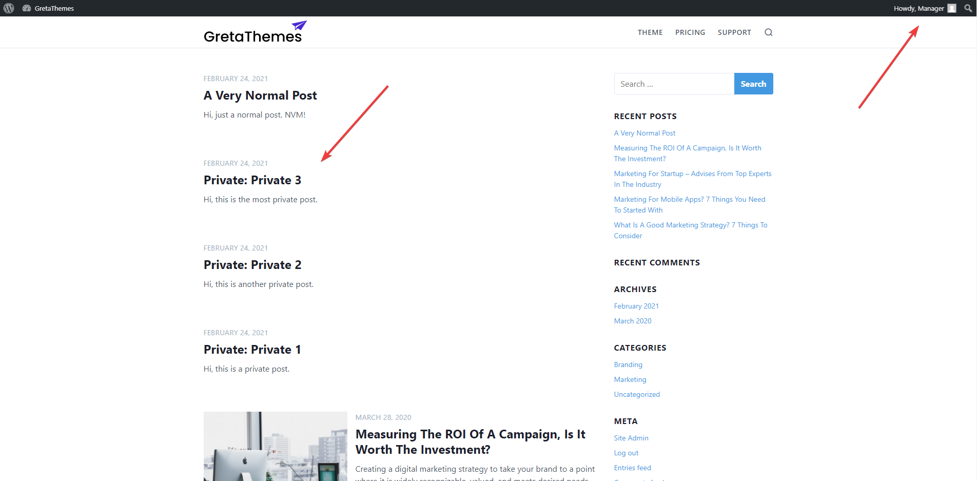 لا يقتصر المحتوى على أعضاء المدير