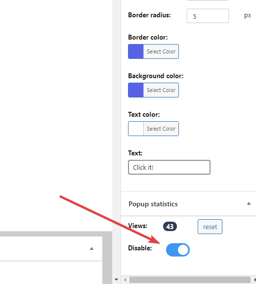 Вы можете отключить всплывающее окно, нажав Отключить.